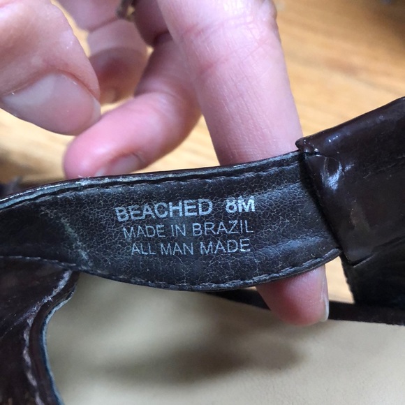 Carlos Santana strappy heels size 8 - Picture 5 of 5